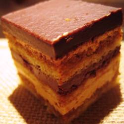 Slice of Opera Cake