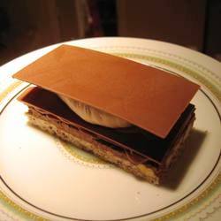 Slice of Opera Cake